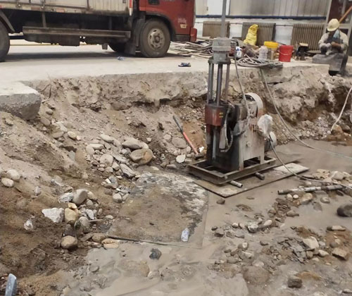 化隆公路下沉压浆